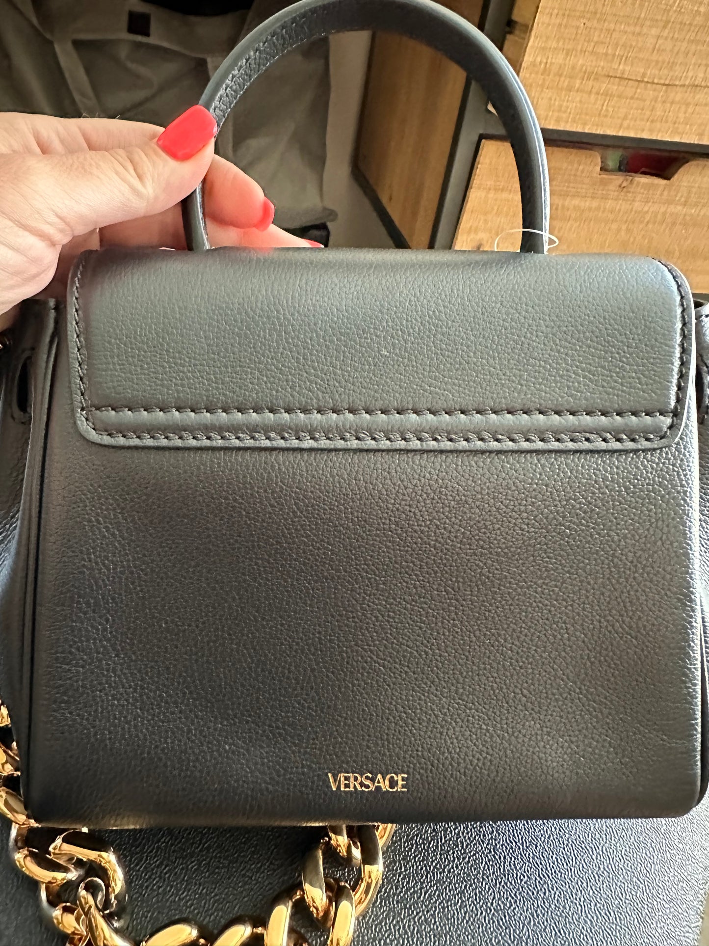 Versace La Medusa 2 way bag