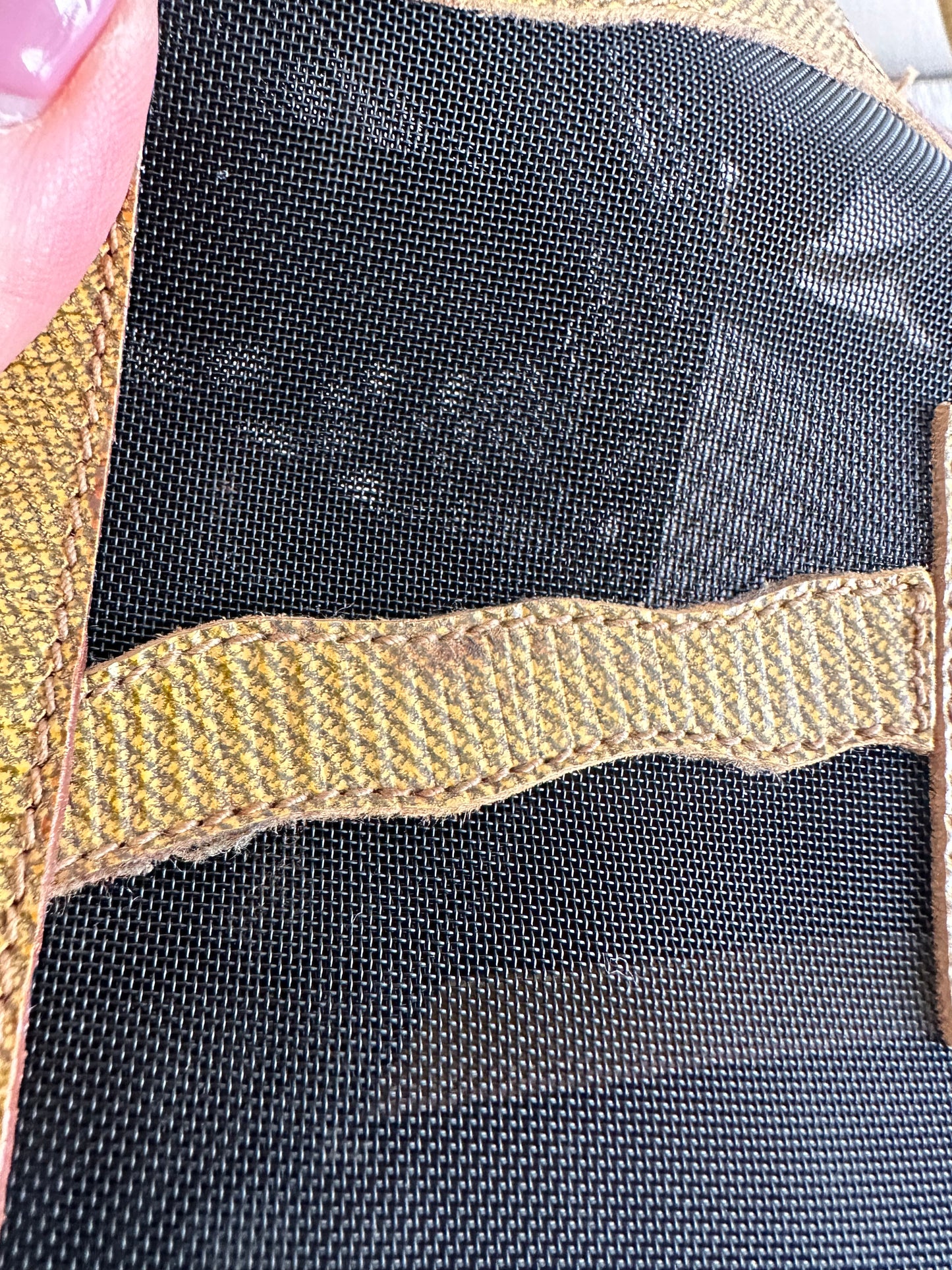 Fendi mesh bag