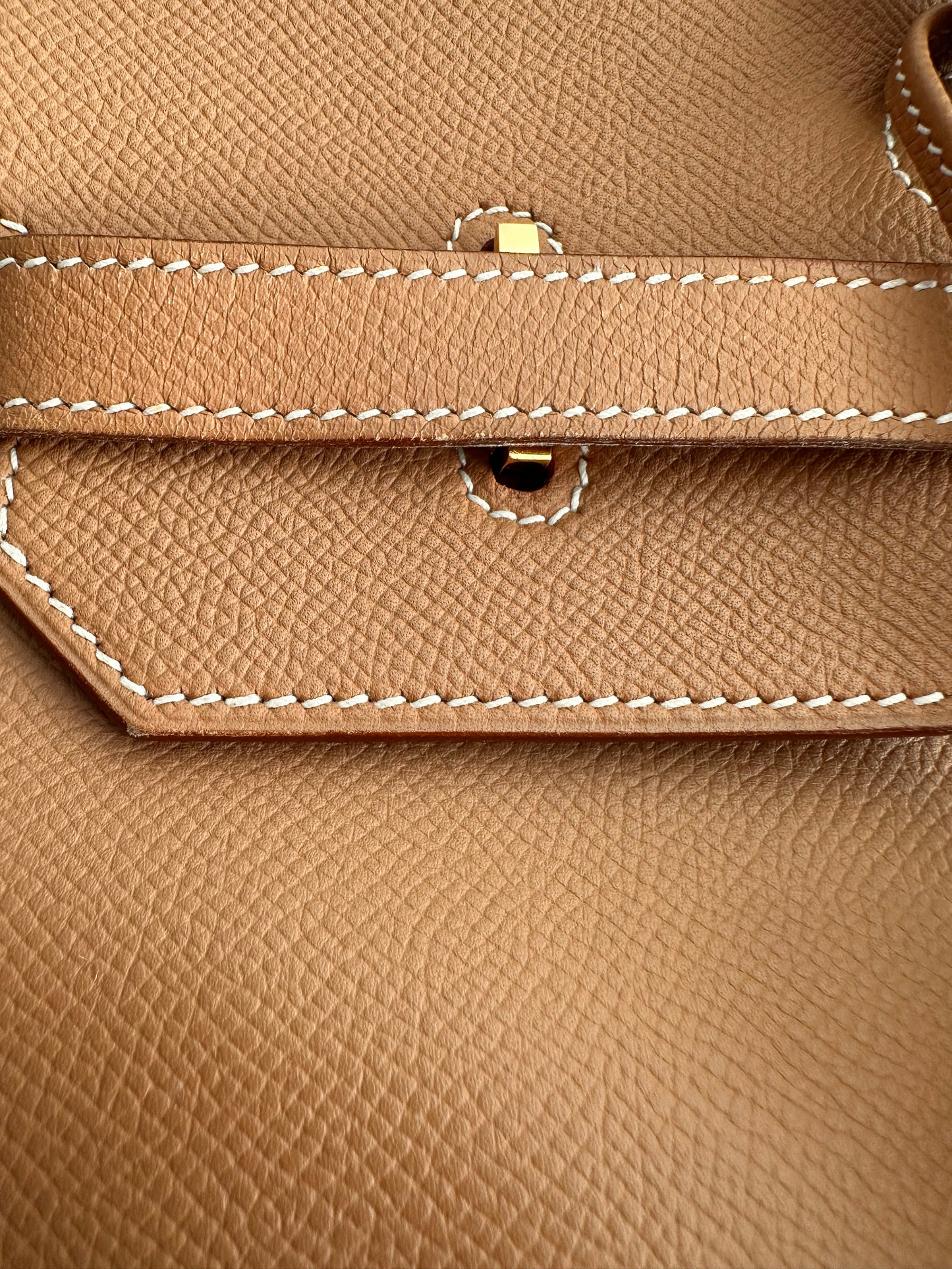 Hermes Birkin 40 Courchevel leather Natural □C