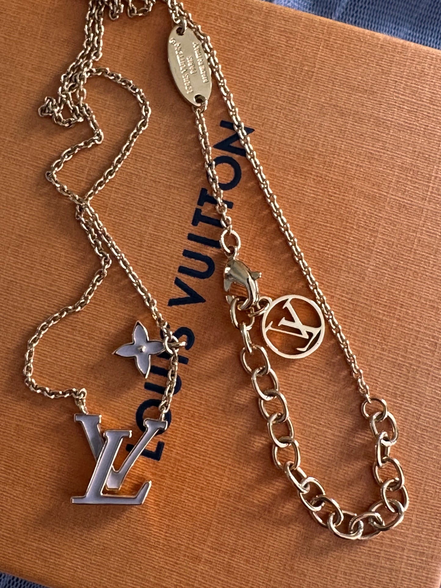 Louis Vuitton necklace and Tiffany’s necklace bundle