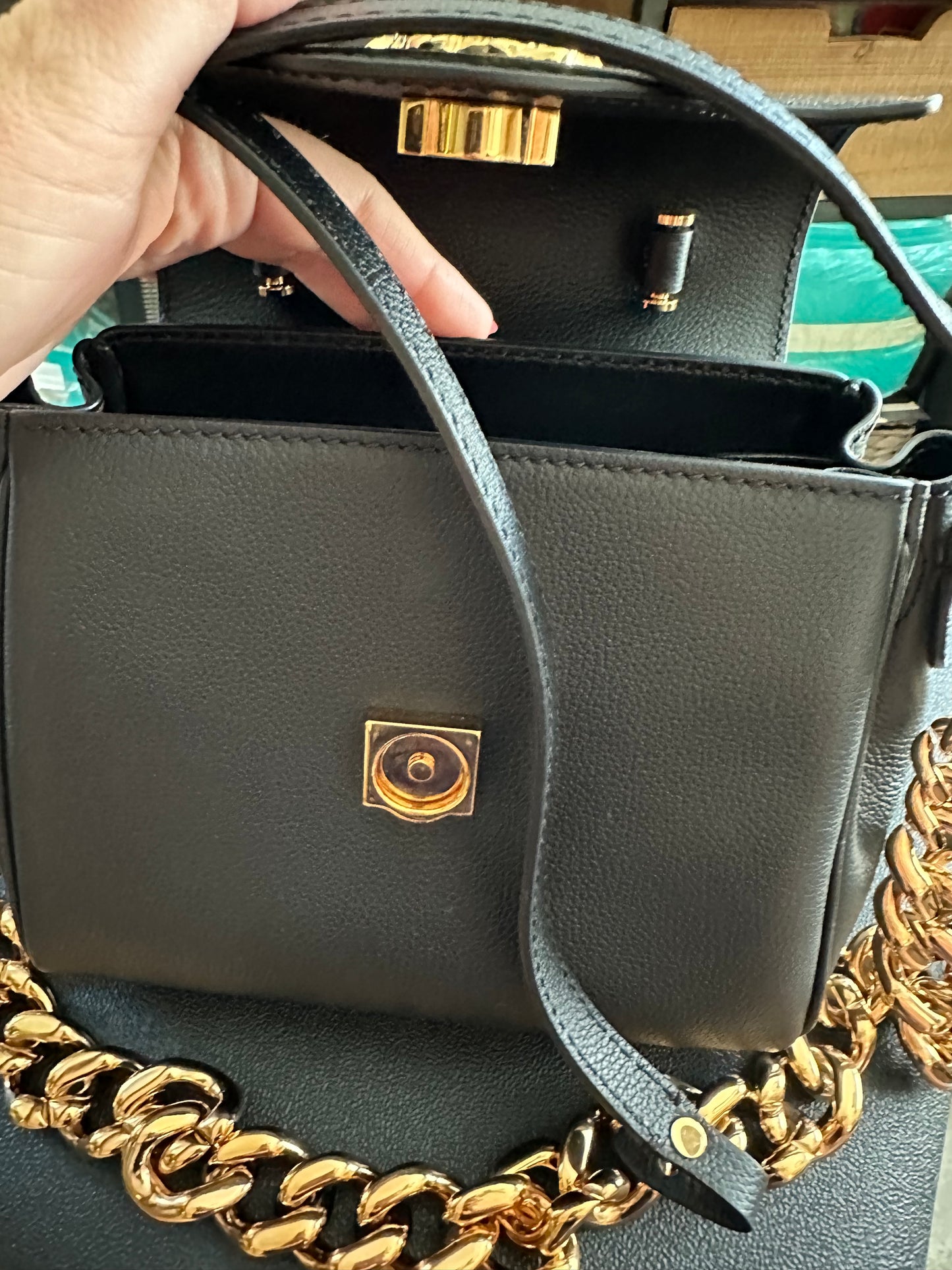 Versace La Medusa 2 way bag