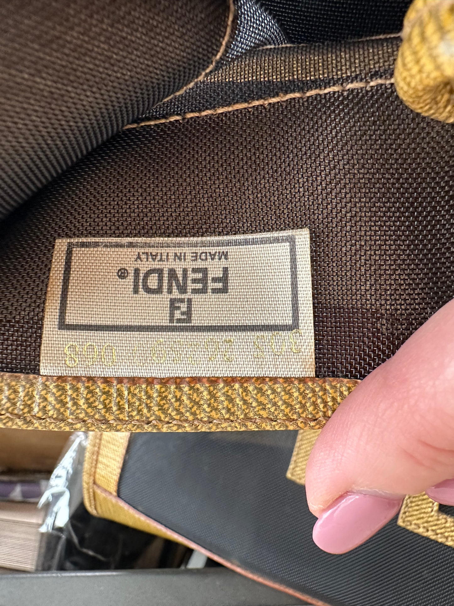 Fendi mesh bag