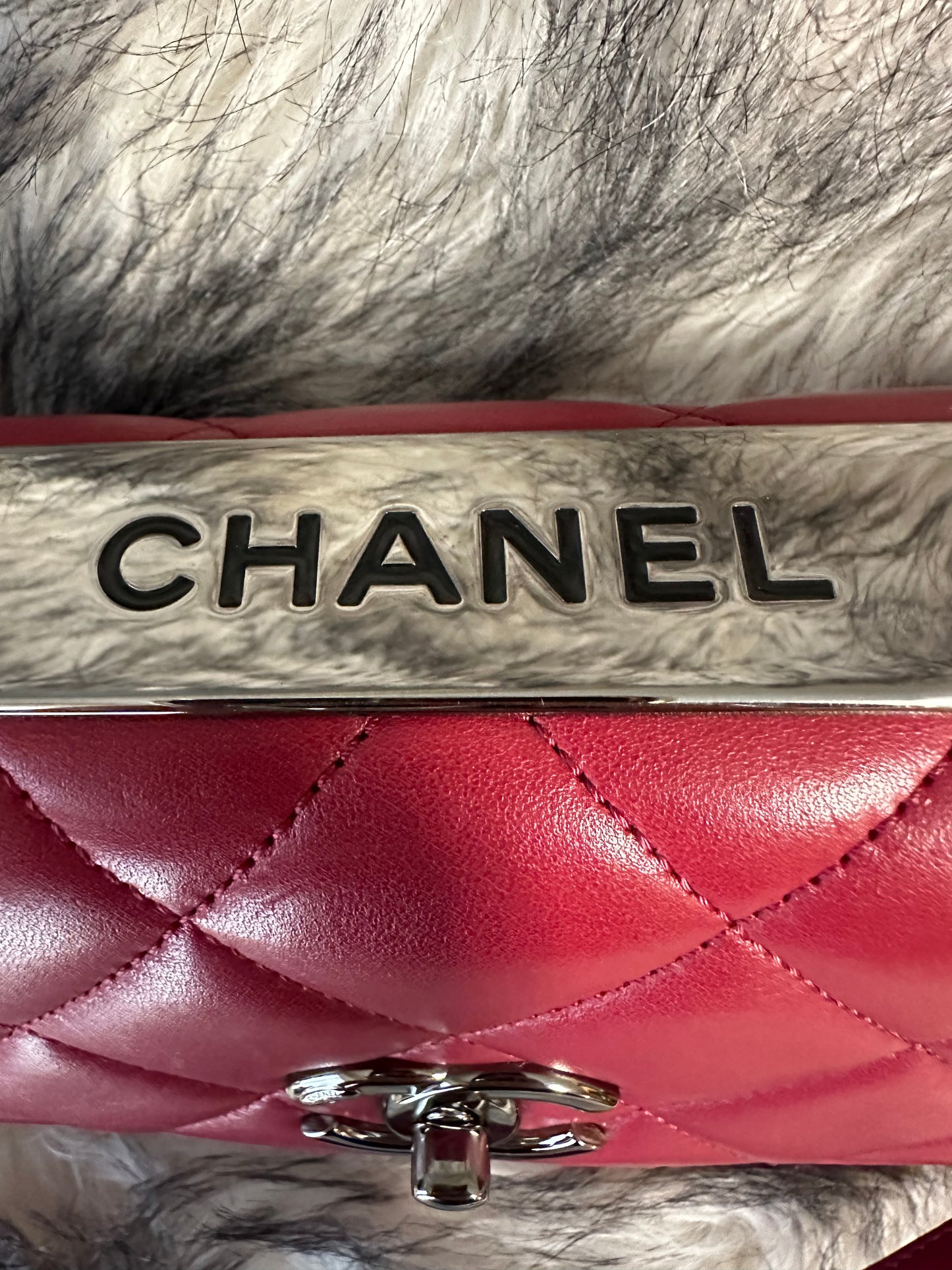 Chanel turn lock shoulder bag