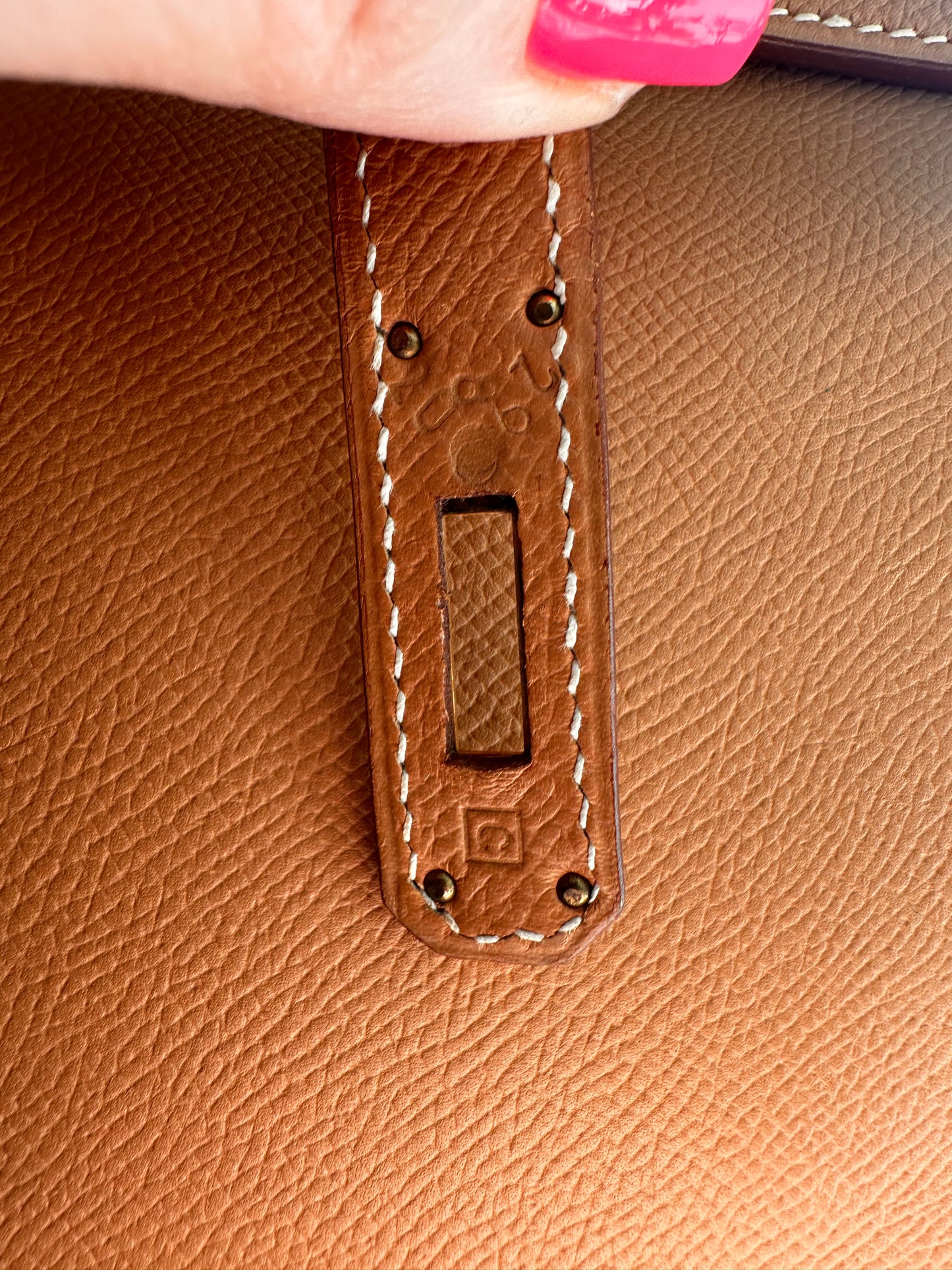 Hermes Birkin 40 Courchevel leather Natural □C