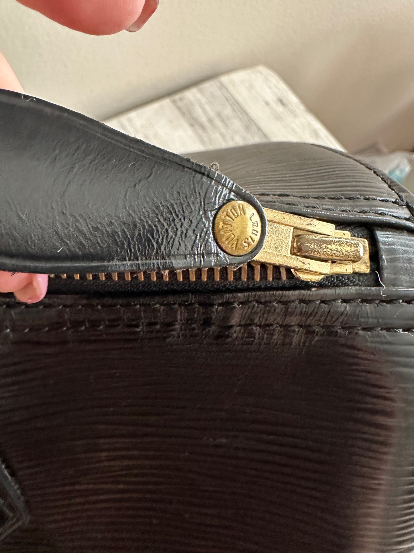 Louis Vuitton Speedy 30 épi noir