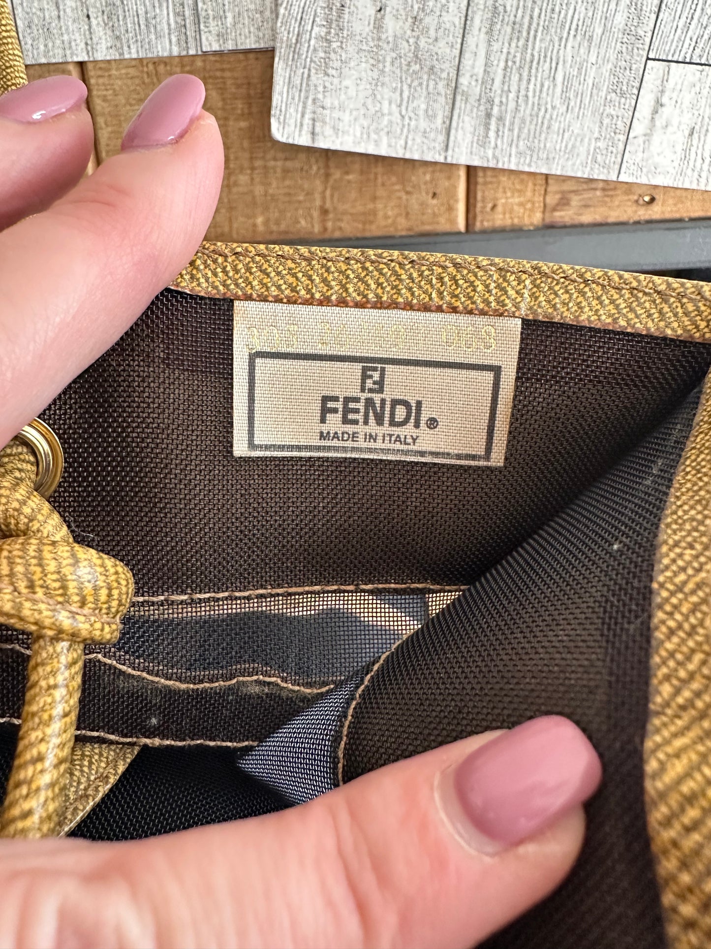 Fendi mesh bag