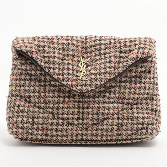 Saint Laurent Tweed pouch