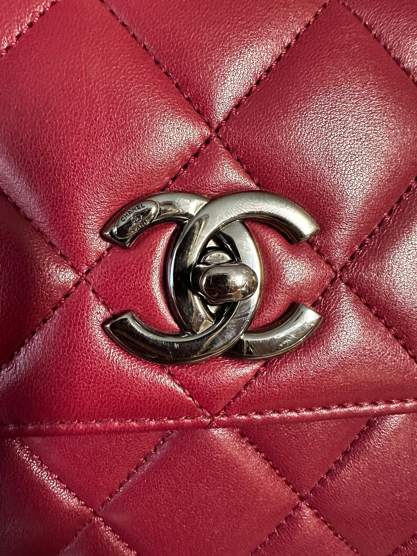 Chanel turn lock shoulder bag