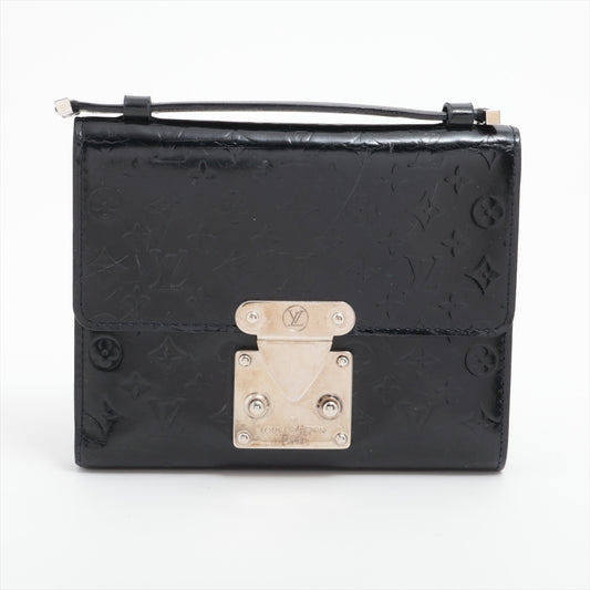 Louis Vuitton Anushka black patent with mirror