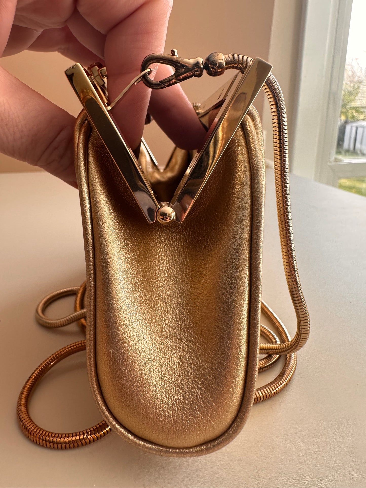 Cartier kiss lock crossbody