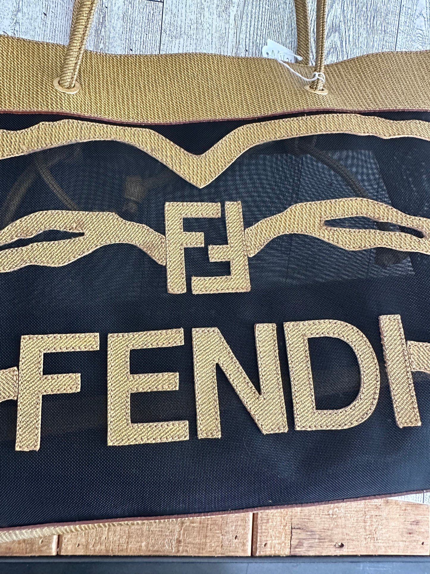 Fendi mesh bag