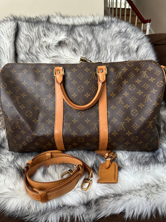 Louis Vuitton Keepall 50 bandolier