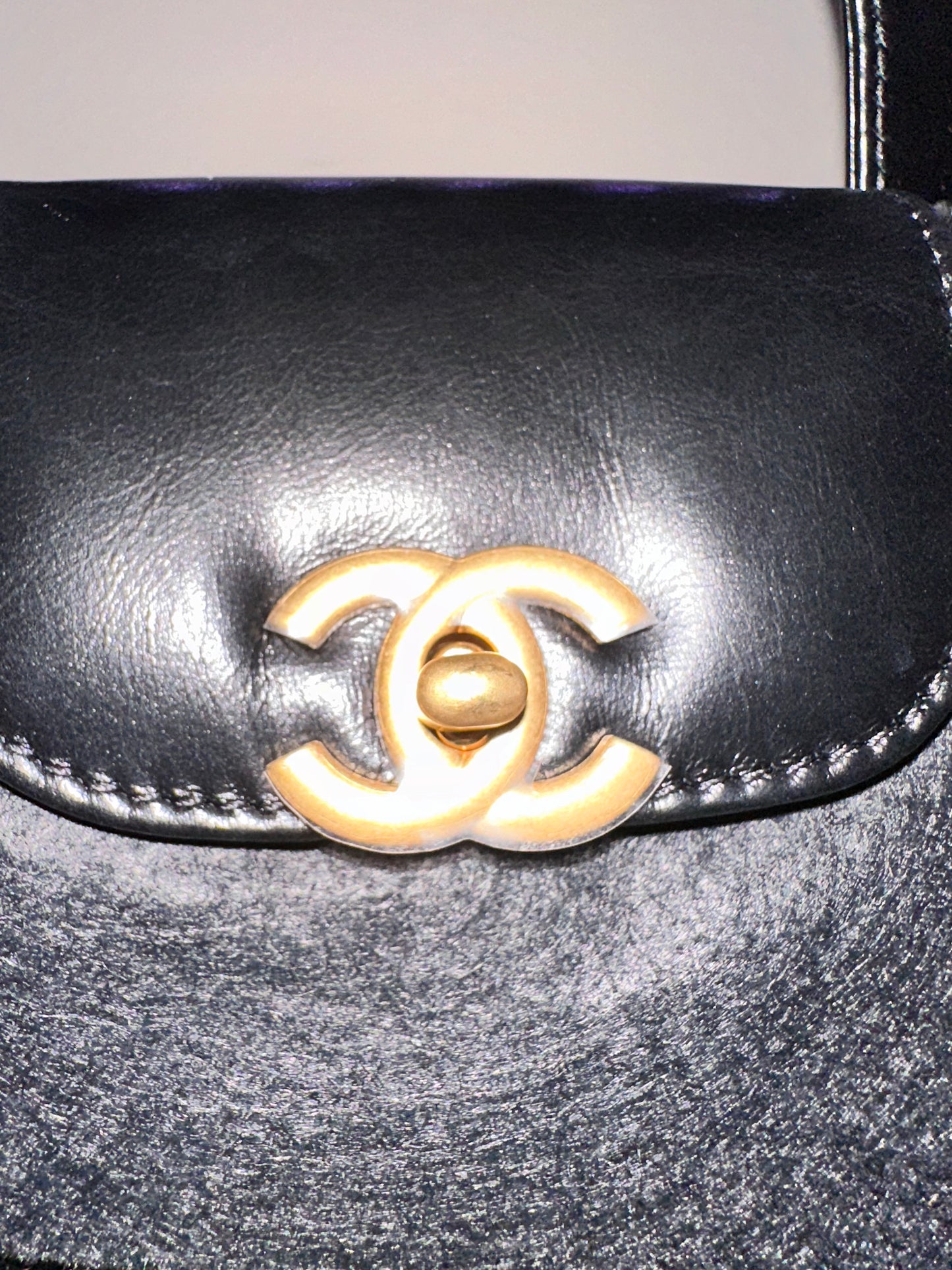 Chanel Nano Kelly shopper black