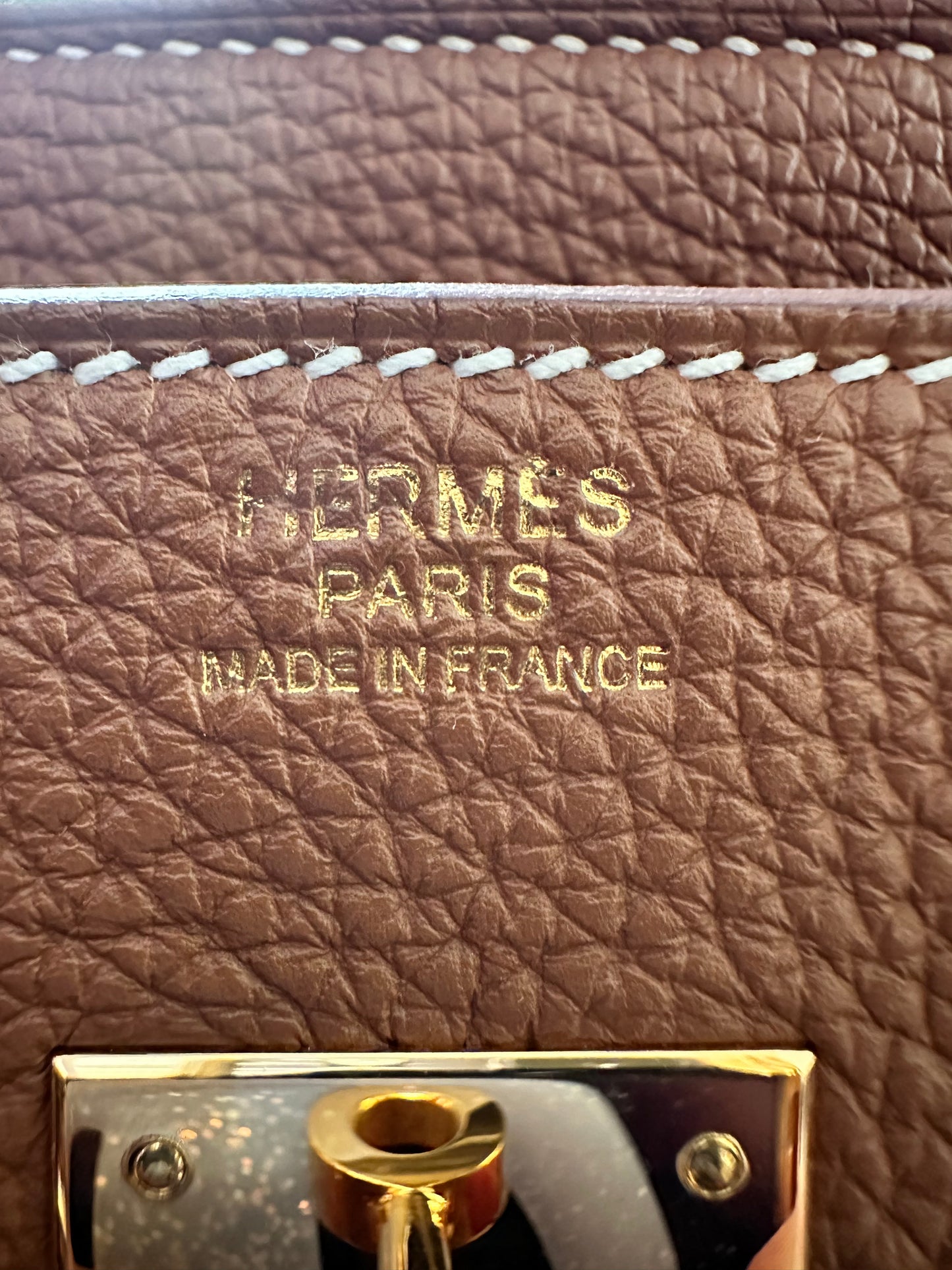 Hermes Birkin 30 Gold on Gold