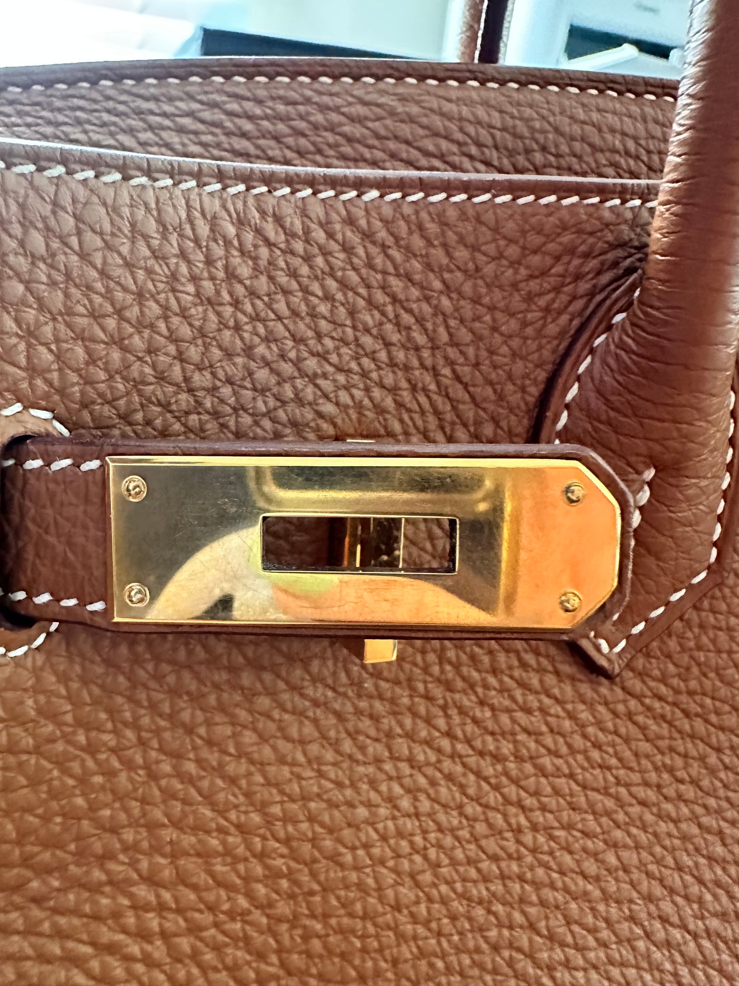 Hermes Birkin 30 Gold on Gold