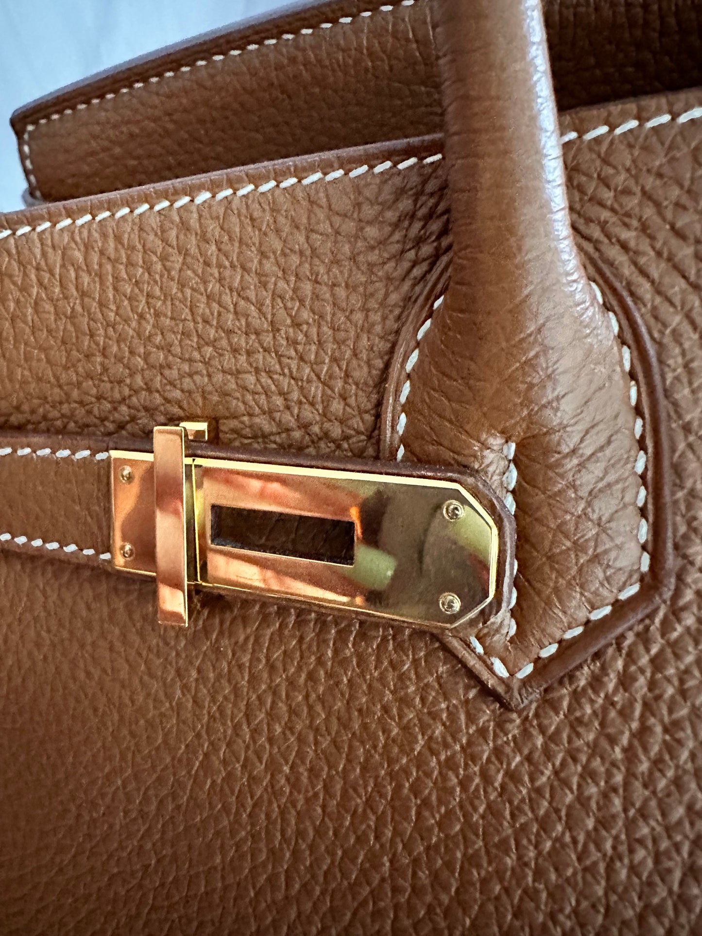 Hermes Birkin 30 Gold on Gold