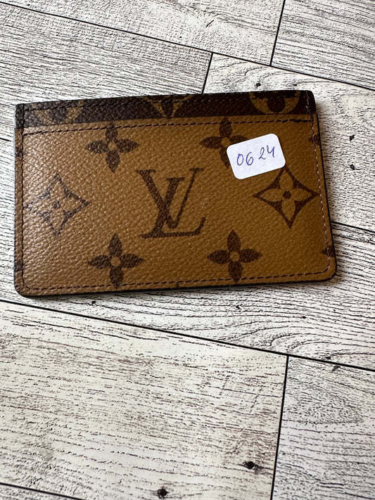 Louis Vuitton reverse monogram card holder