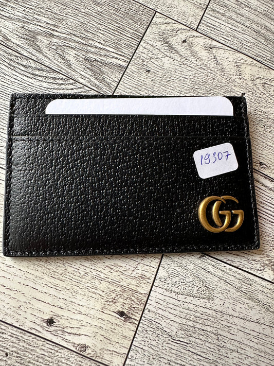 Gucci marmont black card case