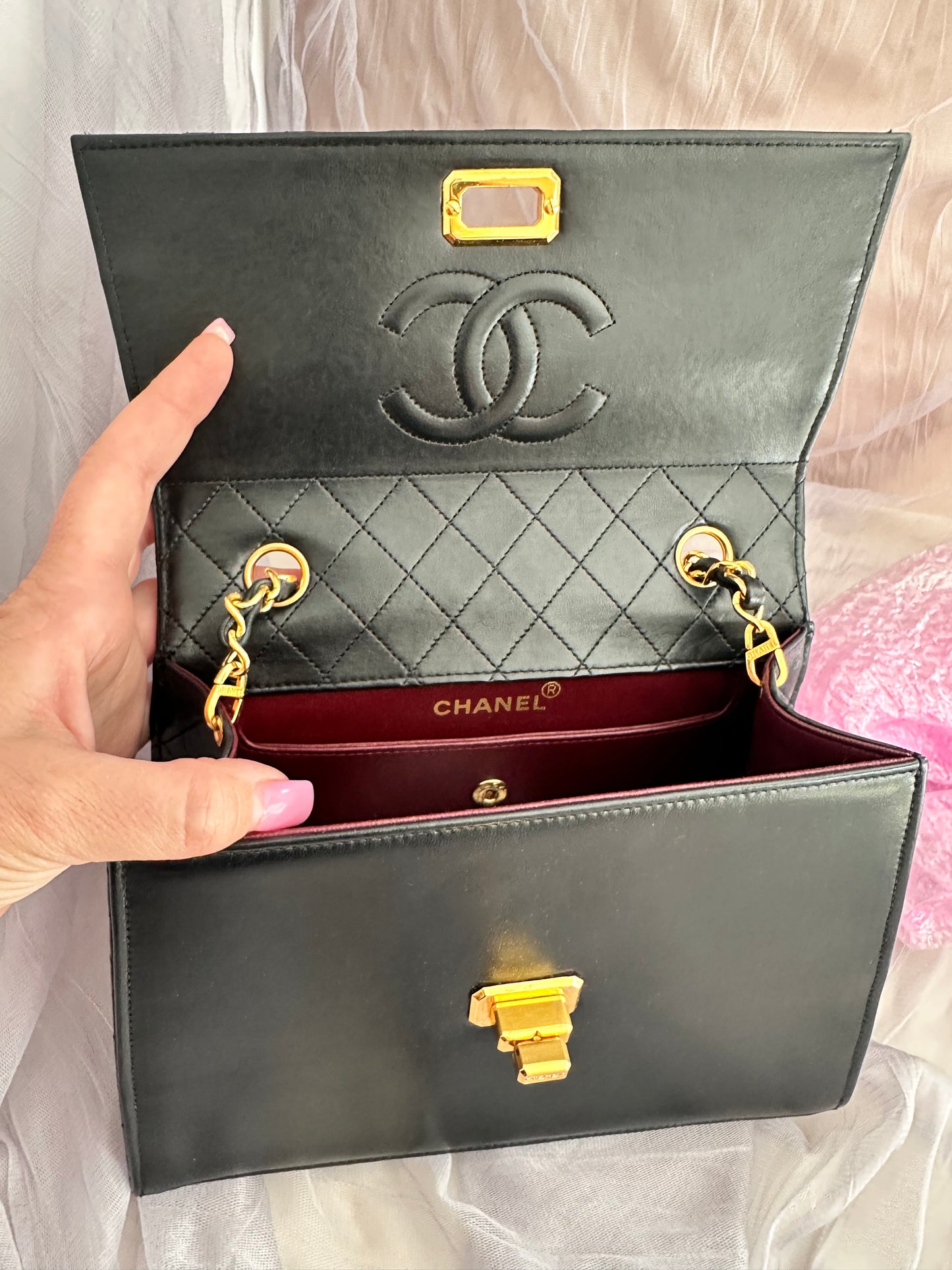 Chanel Vintage Trapezoid with wallet